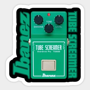 Tube Screamer Fan Art Sticker